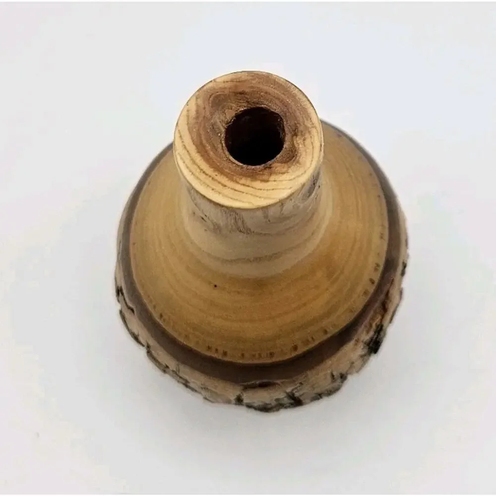 John Berglund Hand Turned Signed Raw Wood 5